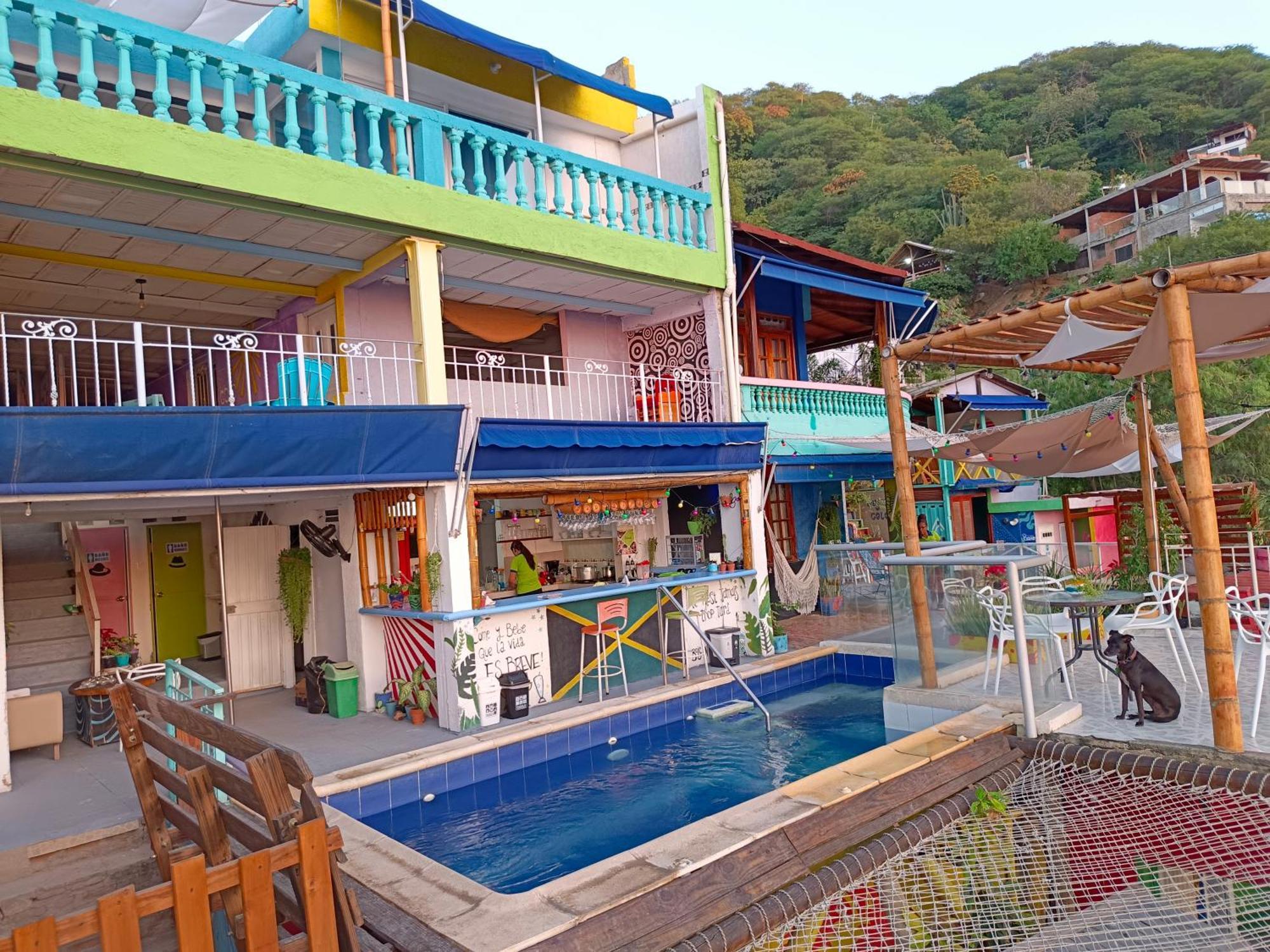 Tayrona Colors Hostel Taganga Exterior photo